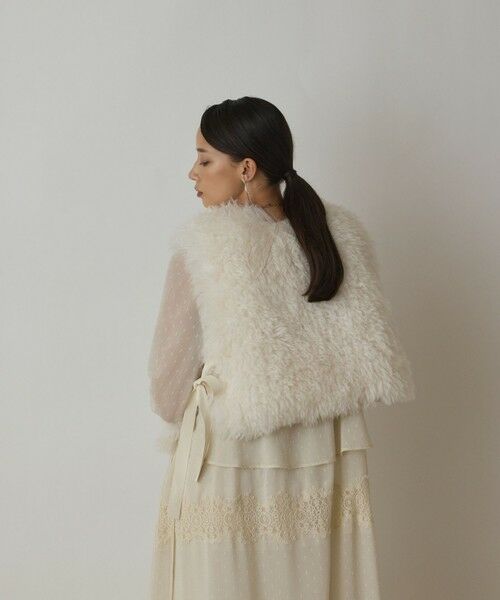 GRACE CONTINENTAL / グレースコンチネンタル その他アウター | ショ−トファ−ジレ | 詳細5