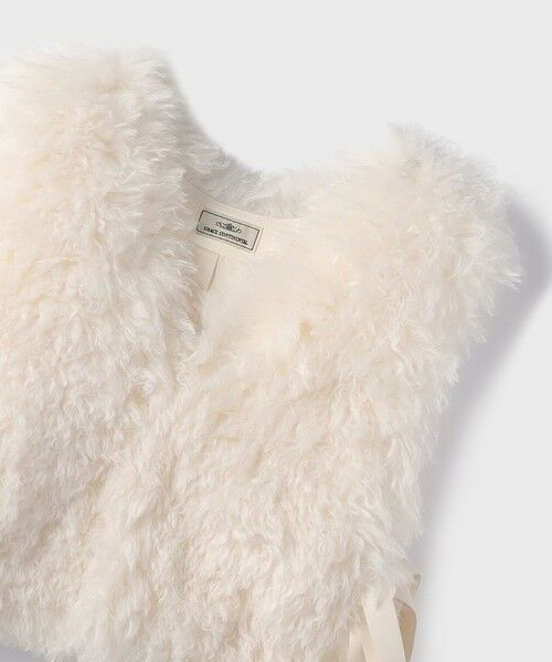 GRACE CONTINENTAL / グレースコンチネンタル その他アウター | ショ−トファ−ジレ | 詳細8