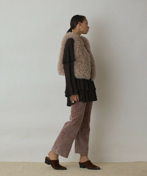 GRACE CONTINENTAL / グレースコンチネンタル その他アウター | ショ−トファ−ジレ | 詳細12