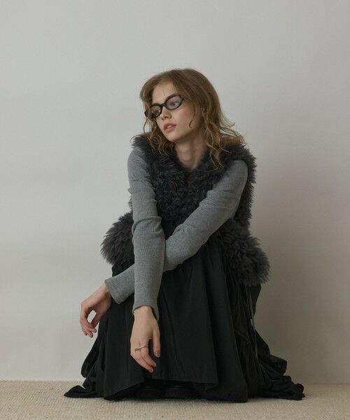 GRACE CONTINENTAL / グレースコンチネンタル その他アウター | ショ−トファ−ジレ | 詳細17