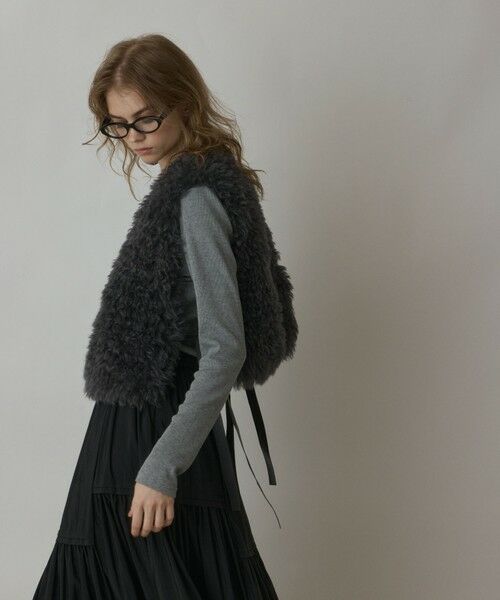 GRACE CONTINENTAL / グレースコンチネンタル その他アウター | ショ−トファ−ジレ | 詳細19