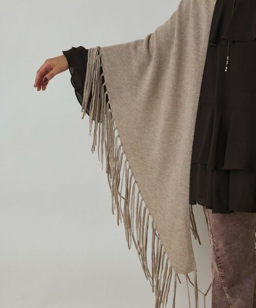 GRACE CONTINENTAL / グレースコンチネンタル マフラー・ショール・スヌード・ストール | フリンジストール | 詳細4