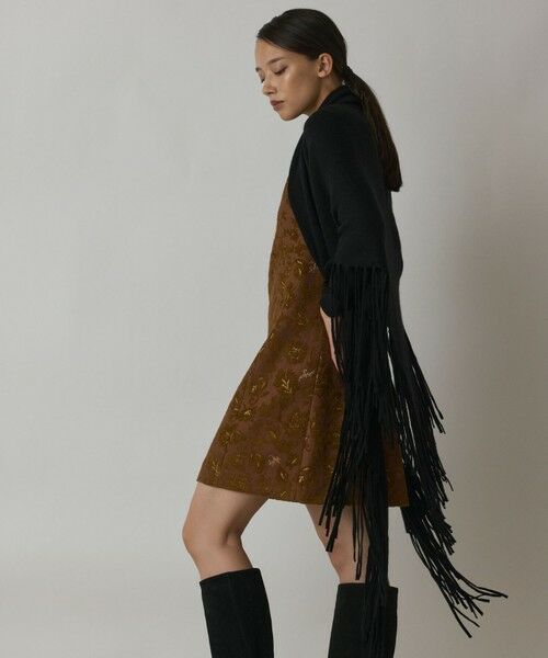 GRACE CONTINENTAL / グレースコンチネンタル マフラー・ショール・スヌード・ストール | フリンジストール | 詳細9