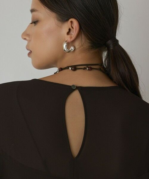 GRACE CONTINENTAL / グレースコンチネンタル ネックレス・ペンダント・チョーカー | ビーズレザーチョーカー | 詳細2