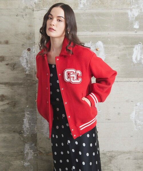 GRACE CONTINENTAL / グレースコンチネンタル その他アウター | バーシティembジャケット | 詳細2