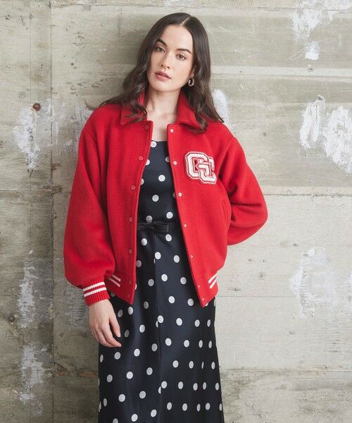 GRACE CONTINENTAL / グレースコンチネンタル その他アウター | バーシティembジャケット | 詳細3