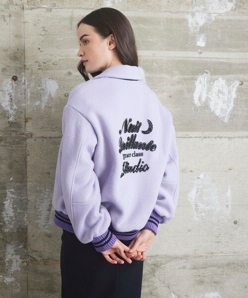 GRACE CONTINENTAL / グレースコンチネンタル その他アウター | バーシティembジャケット | 詳細11