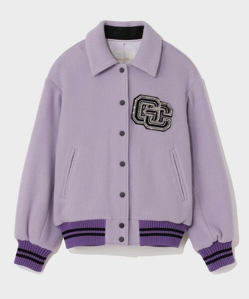 GRACE CONTINENTAL / グレースコンチネンタル その他アウター | バーシティembジャケット | 詳細13