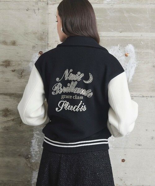 GRACE CONTINENTAL / グレースコンチネンタル その他アウター | バーシティembジャケット | 詳細14