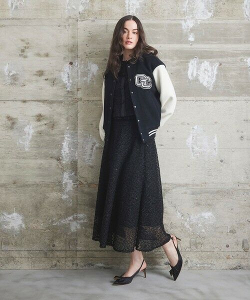 GRACE CONTINENTAL / グレースコンチネンタル その他アウター | バーシティembジャケット | 詳細16