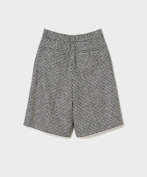 GRACE CONTINENTAL / グレースコンチネンタル その他パンツ | 千鳥ウールハーフパンツ | 詳細6