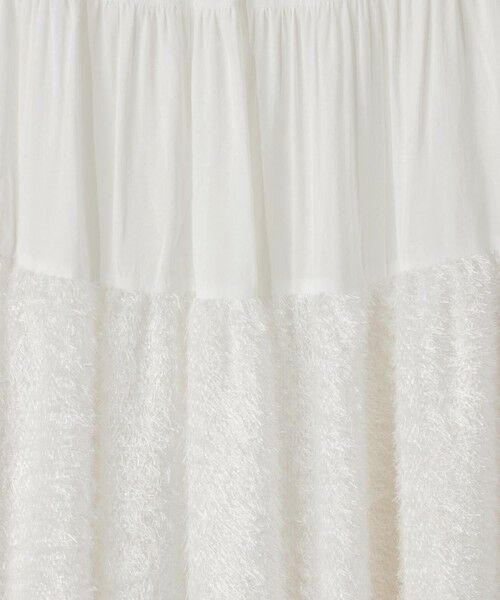 GRACE CONTINENTAL / グレースコンチネンタル ロング・マキシ丈スカート | フェザージャガードコンビスカート | 詳細7