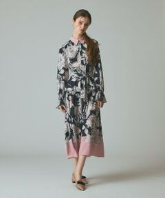 GRACE CONTINENTAL / グレースコンチネンタル ドレス | ボタニカルドレープワンピース