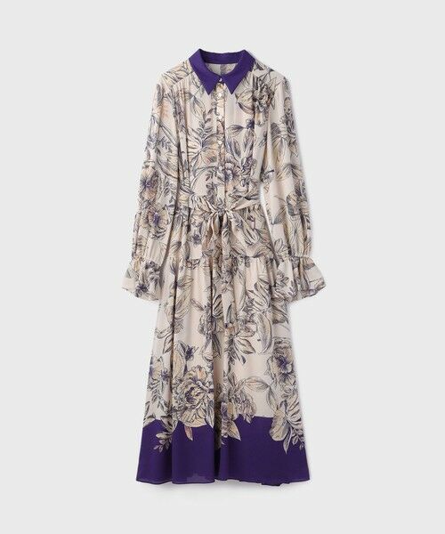 GRACE CONTINENTAL / グレースコンチネンタル ドレス | ボタニカルドレープワンピース | 詳細5