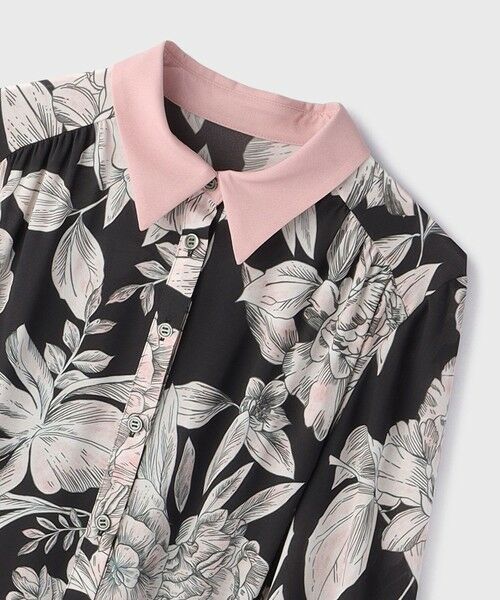 GRACE CONTINENTAL / グレースコンチネンタル ドレス | ボタニカルドレープワンピース | 詳細12