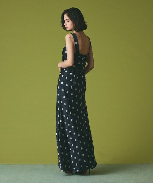 GRACE CONTINENTAL / グレースコンチネンタル ロング・マキシ丈ワンピース | ドットジャガードドレス | 詳細2