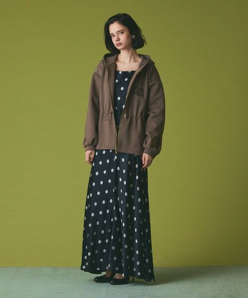 GRACE CONTINENTAL / グレースコンチネンタル ロング・マキシ丈ワンピース | ドットジャガードドレス | 詳細4