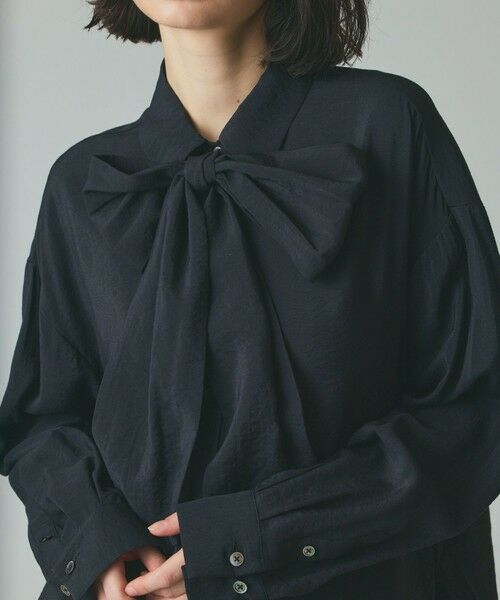 GRACE CONTINENTAL / グレースコンチネンタル シャツ・ブラウス | ボウタイシアーシャツ | 詳細11