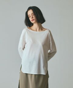 GRACE CONTINENTAL / グレースコンチネンタル カットソー | 天竺ドルマントップ