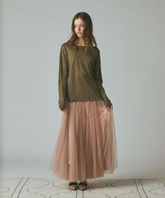 GRACE CONTINENTAL / グレースコンチネンタル カットソー | 天竺ドルマントップ