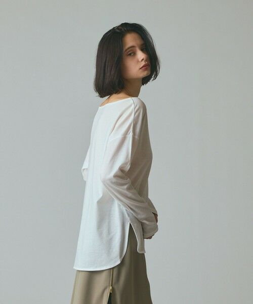 GRACE CONTINENTAL / グレースコンチネンタル カットソー | 天竺ドルマントップ | 詳細3