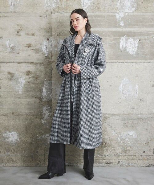 GRACE CONTINENTAL / グレースコンチネンタル その他アウター | 千鳥ライトウールジレ | 詳細5