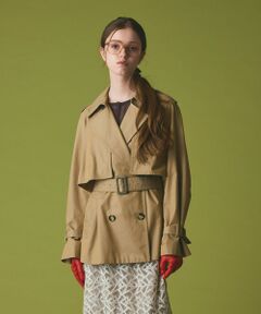 GRACE CONTINENTAL / グレースコンチネンタル トレンチコート | ケープショートトレンチコート