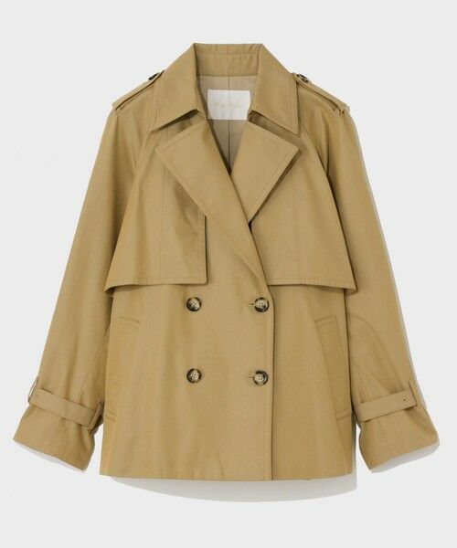 GRACE CONTINENTAL / グレースコンチネンタル トレンチコート | ケープショートトレンチコート | 詳細7