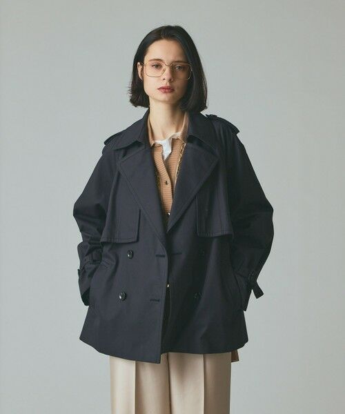 GRACE CONTINENTAL / グレースコンチネンタル トレンチコート | ケープショートトレンチコート | 詳細10