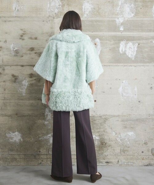 GRACE CONTINENTAL / グレースコンチネンタル ポンチョ | ムートンポンチョコート | 詳細3
