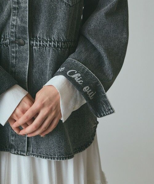 GRACE CONTINENTAL / グレースコンチネンタル Gジャン・デニムジャケット | デニムシャツジャケット | 詳細11