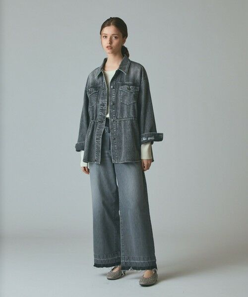 GRACE CONTINENTAL / グレースコンチネンタル Gジャン・デニムジャケット | デニムシャツジャケット | 詳細12