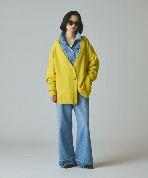 GRACE CONTINENTAL / グレースコンチネンタル デニムパンツ | コンビデニムイージーパンツ | 詳細5