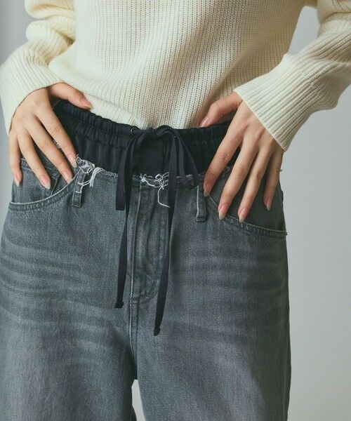 GRACE CONTINENTAL / グレースコンチネンタル デニムパンツ | コンビデニムイージーパンツ | 詳細15