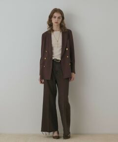 GRACE CONTINENTAL / グレースコンチネンタル テーラードジャケット | バックベンツダブルジャケット