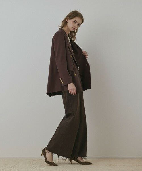 GRACE CONTINENTAL / グレースコンチネンタル テーラードジャケット | バックベンツダブルジャケット | 詳細2