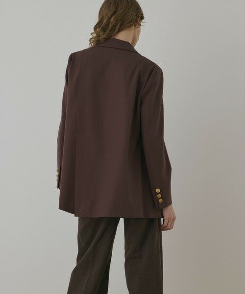GRACE CONTINENTAL / グレースコンチネンタル テーラードジャケット | バックベンツダブルジャケット | 詳細4