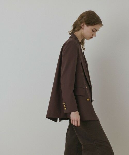 GRACE CONTINENTAL / グレースコンチネンタル テーラードジャケット | バックベンツダブルジャケット | 詳細5