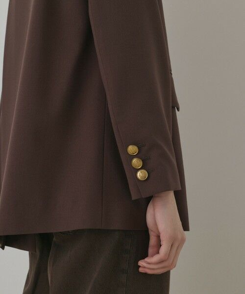 GRACE CONTINENTAL / グレースコンチネンタル テーラードジャケット | バックベンツダブルジャケット | 詳細7