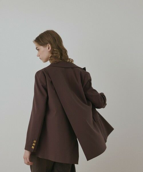 GRACE CONTINENTAL / グレースコンチネンタル テーラードジャケット | バックベンツダブルジャケット | 詳細9