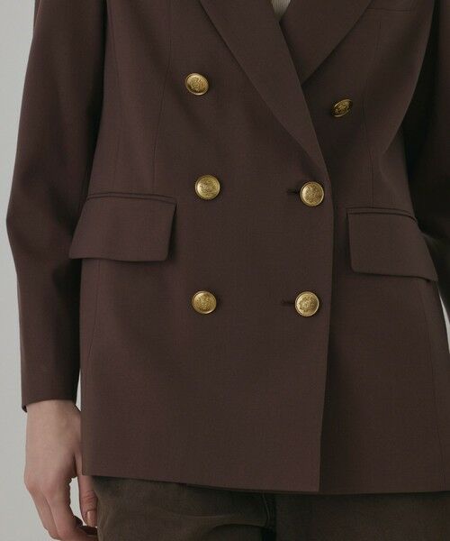 GRACE CONTINENTAL / グレースコンチネンタル テーラードジャケット | バックベンツダブルジャケット | 詳細12