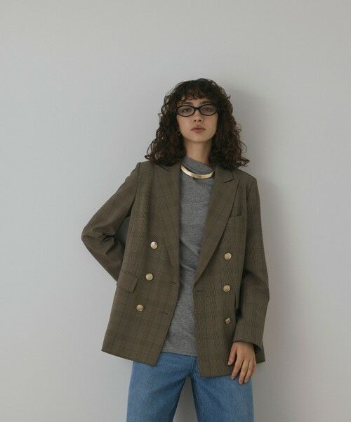 GRACE CONTINENTAL / グレースコンチネンタル テーラードジャケット | バックベンツダブルジャケット | 詳細26