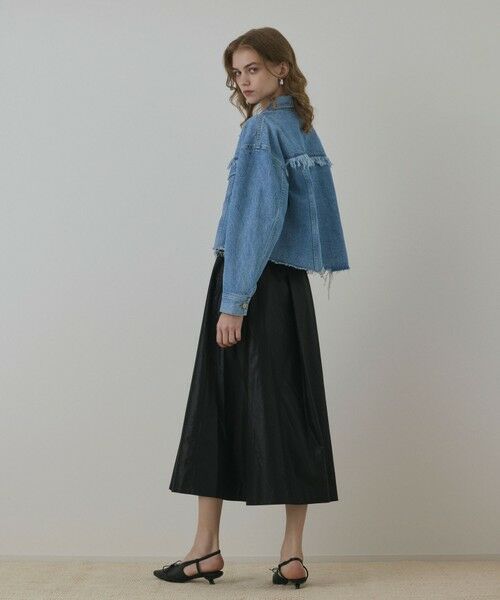 GRACE CONTINENTAL / グレースコンチネンタル Gジャン・デニムジャケット | フリンジデニムジャケット | 詳細4