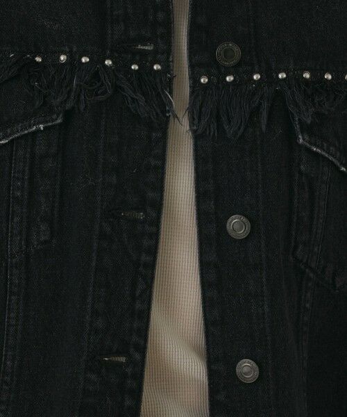GRACE CONTINENTAL / グレースコンチネンタル Gジャン・デニムジャケット | フリンジスタッズデニムジャケット | 詳細7