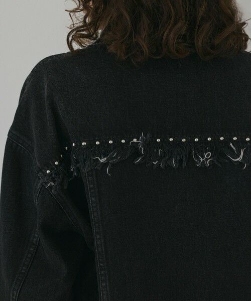 GRACE CONTINENTAL / グレースコンチネンタル Gジャン・デニムジャケット | フリンジスタッズデニムジャケット | 詳細8