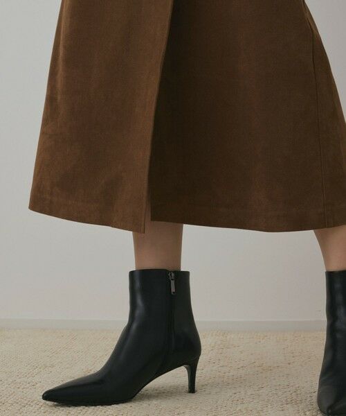 GRACE CONTINENTAL / グレースコンチネンタル ロング・マキシ丈スカート | フェイクスウェードフレアスカート | 詳細6