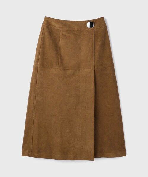 GRACE CONTINENTAL / グレースコンチネンタル ロング・マキシ丈スカート | フェイクスウェードフレアスカート | 詳細7