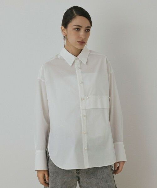 GRACE CONTINENTAL / グレースコンチネンタル シャツ・ブラウス | オーバーシャツ | 詳細3