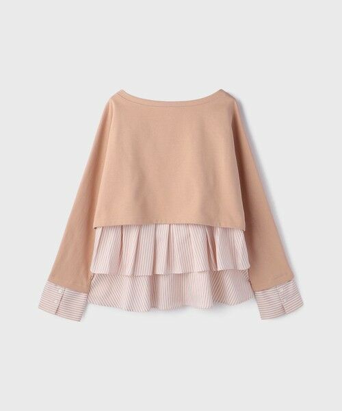 GRACE CONTINENTAL / グレースコンチネンタル カットソー | タックフリルヘムカットトップ | 詳細12