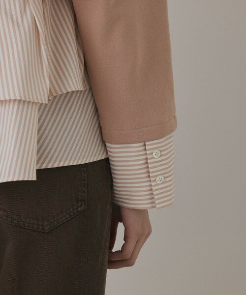 GRACE CONTINENTAL / グレースコンチネンタル カットソー | タックフリルヘムカットトップ | 詳細8